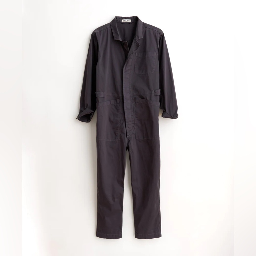 Alex Mill Standard Jumpsuit in Cotton Twill iron grey size XS